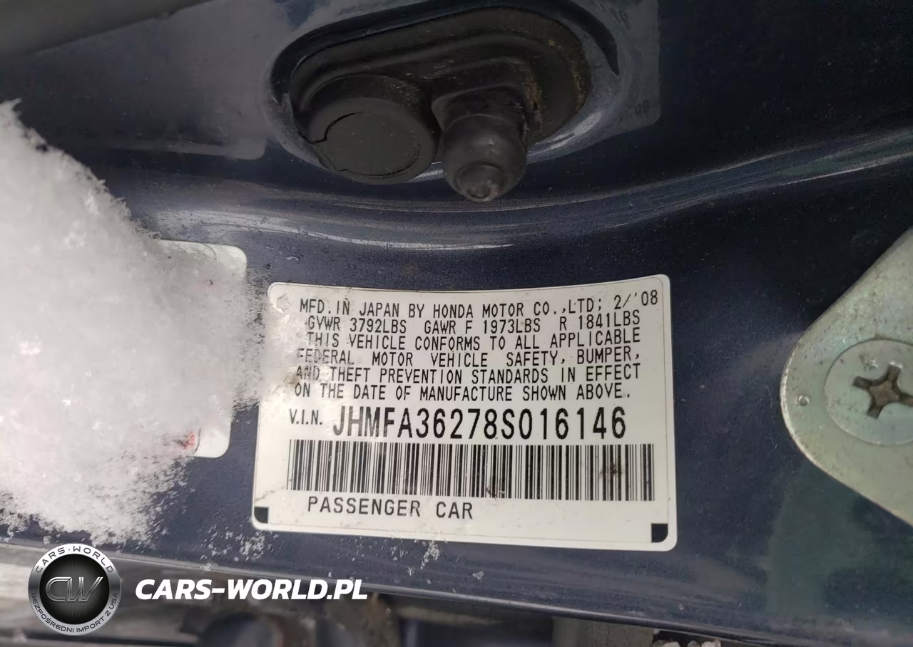 2008 Honda Civic Hybrid VIN:JHMFA36278S016146 - 10