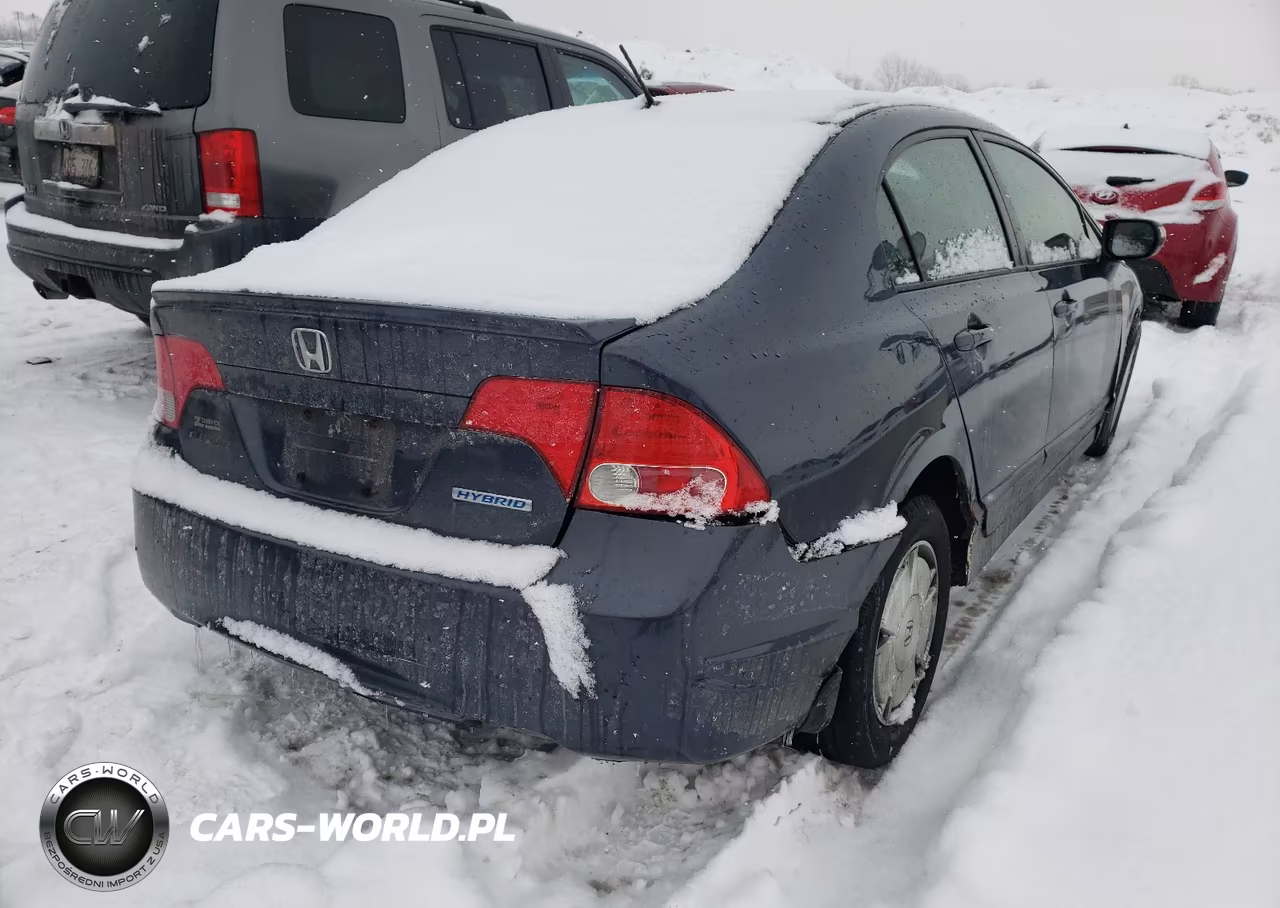 2008 Honda Civic Hybrid VIN:JHMFA36278S016146 - 4