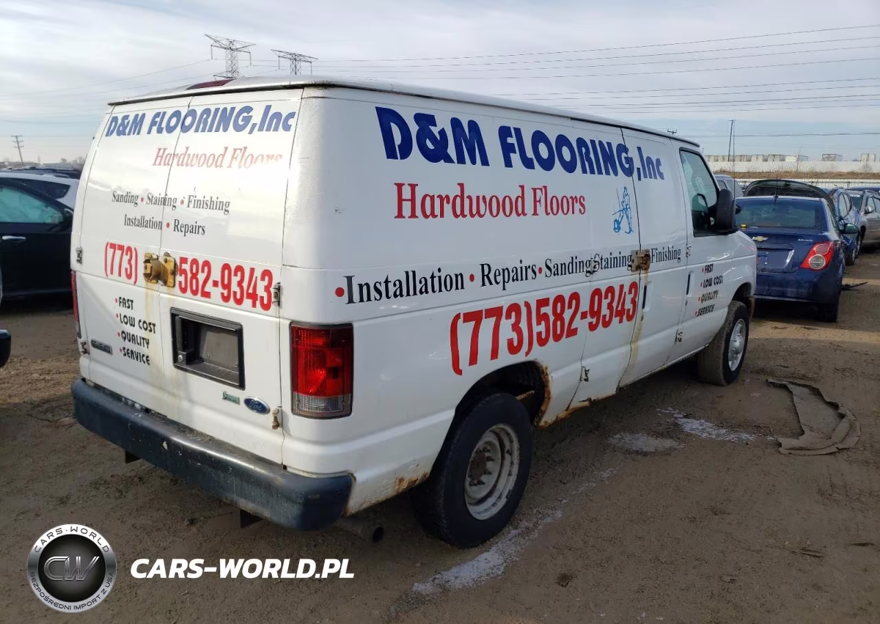 2009 Ford Econoline E150 Van VIN:1FTNE14W59DA75908 - 3