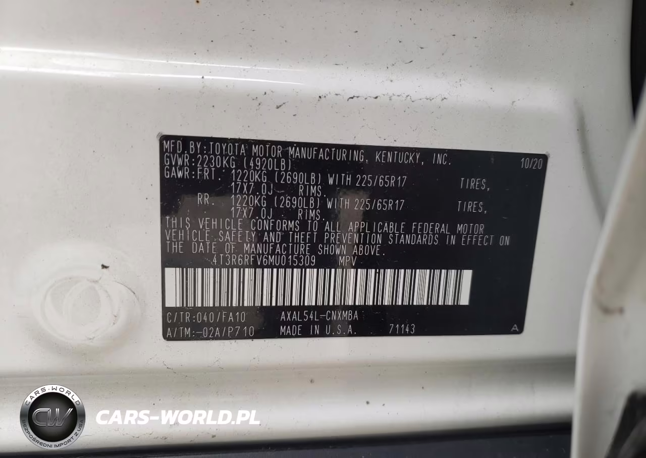 2021 Toyota Rav4 Xle VIN:4T3R6RFV6MU015309 - 13