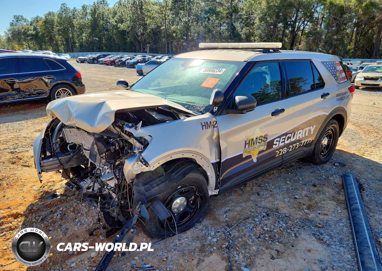 2021 Ford Explorer Police Interceptor VIN:1FM5K8AC5MGC02557 - 1