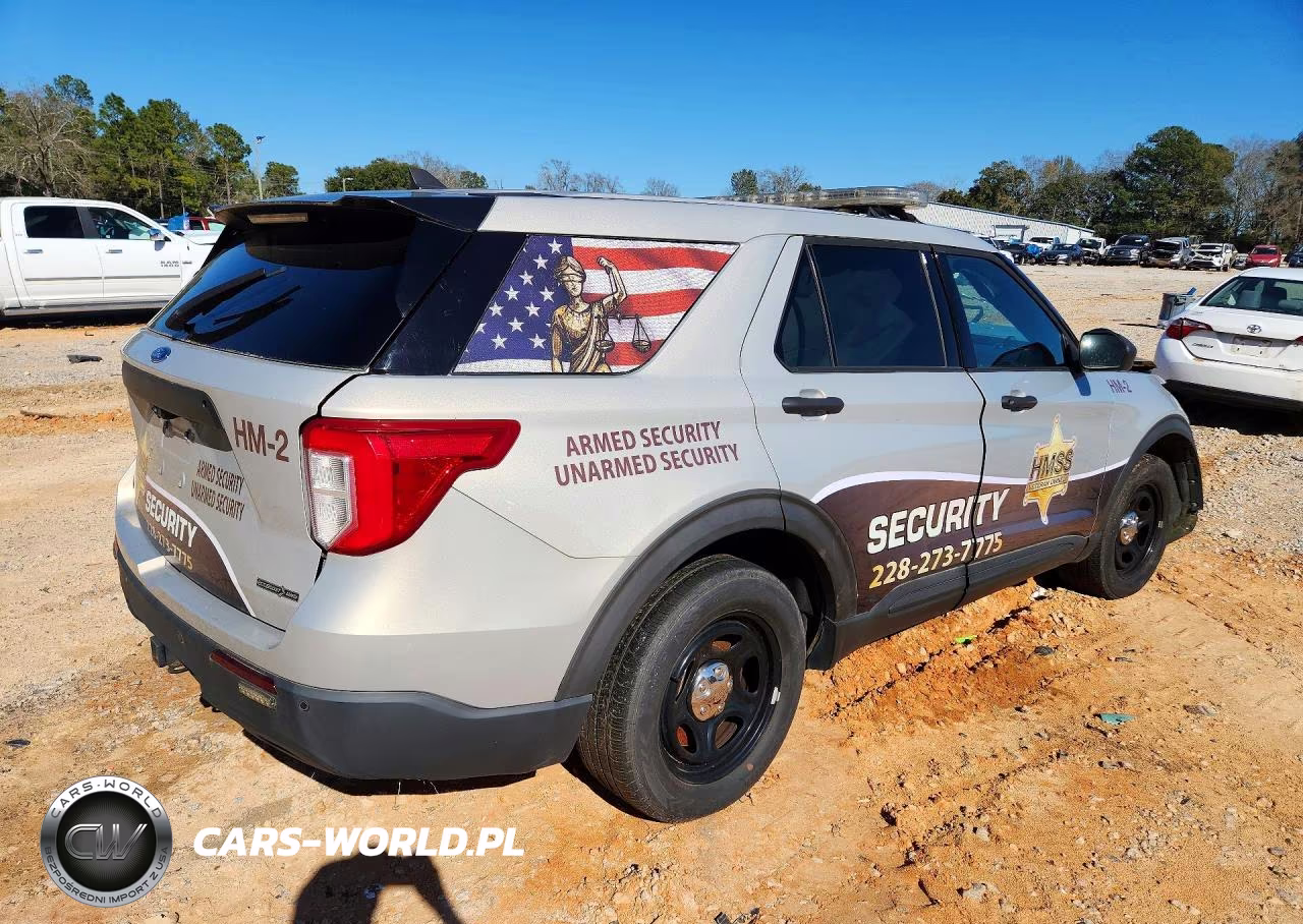 2021 Ford Explorer Police Interceptor VIN:1FM5K8AC5MGC02557 - 3