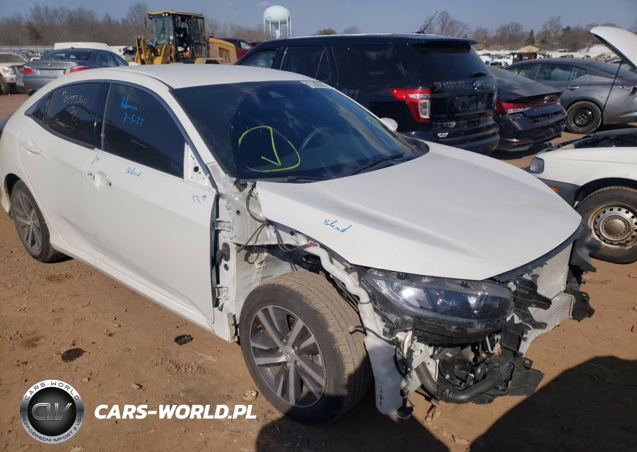 2020 Honda Civic Lx VIN:SHHFK7H35LU421115 - 1