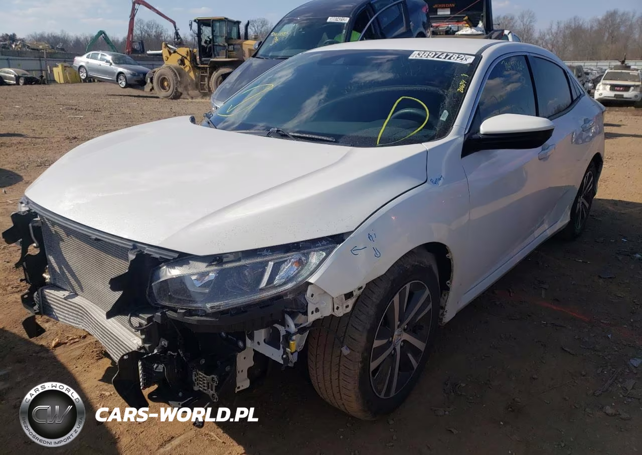 2020 Honda Civic Lx VIN:SHHFK7H35LU421115 - 2