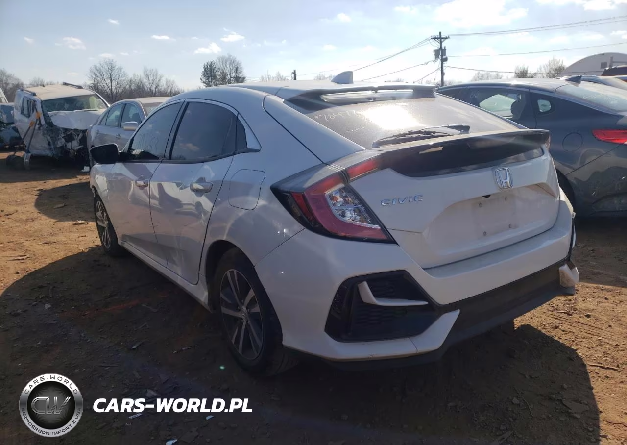 2020 Honda Civic Lx VIN:SHHFK7H35LU421115 - 3