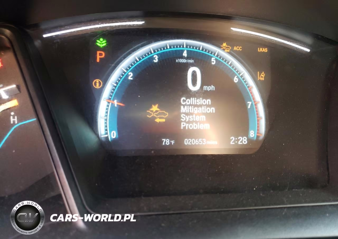 2020 Honda Civic Lx VIN:SHHFK7H35LU421115 - 8