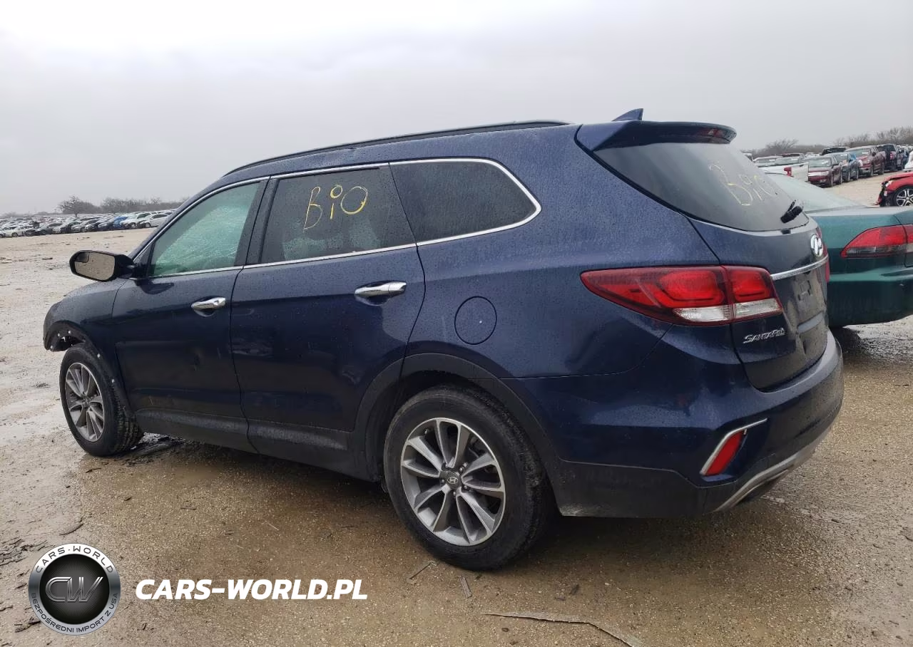 2017 Hyundai Santa Fe Se VIN:KM8SM4HF1HU205887 - 2