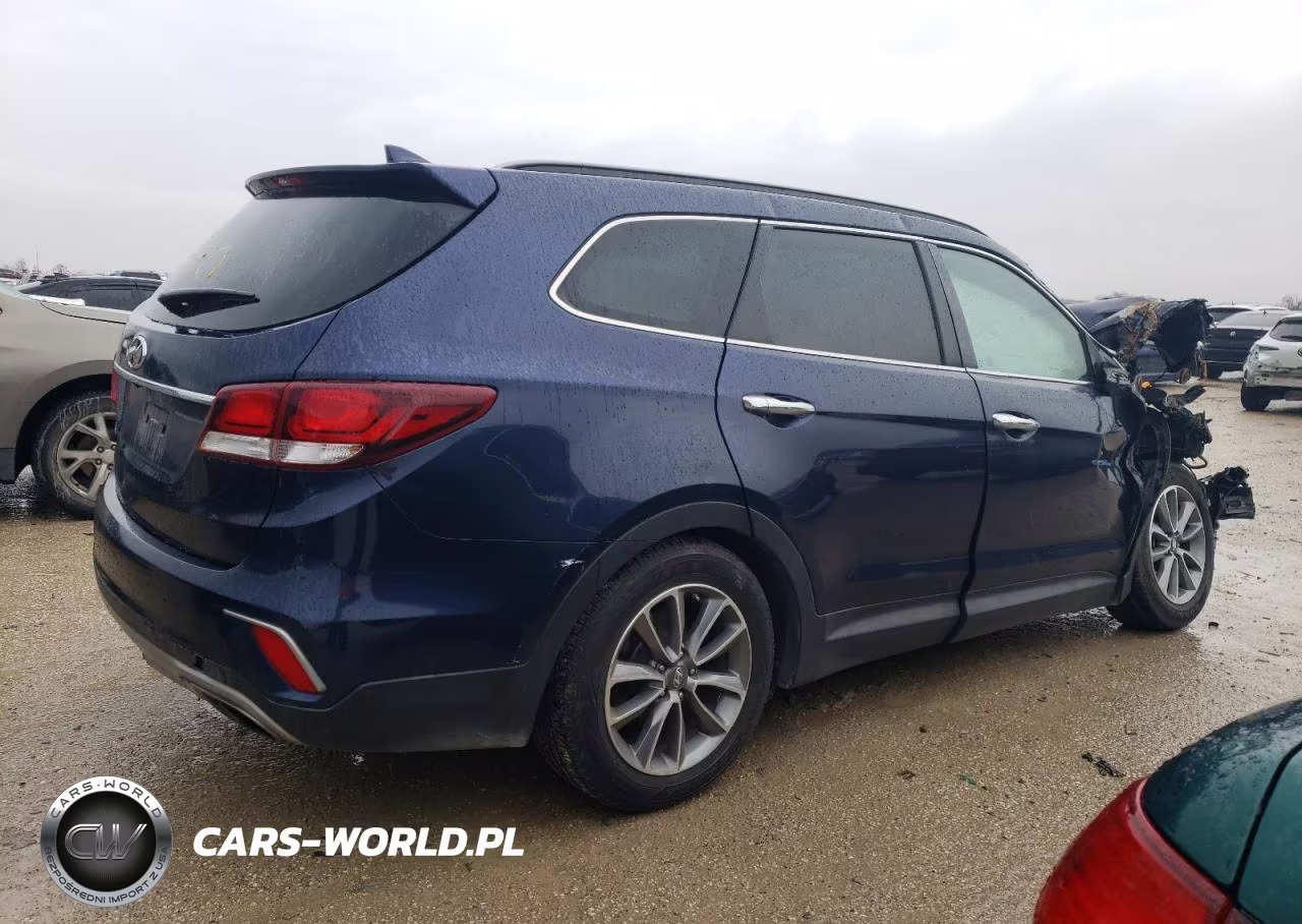 2017 Hyundai Santa Fe Se VIN:KM8SM4HF1HU205887 - 3