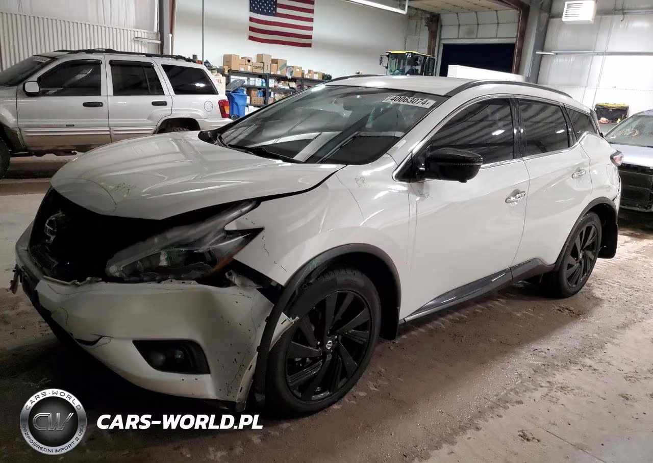 2018 Nissan Murano S-Sl VIN:5N1AZ2MH9JN202230 - 1