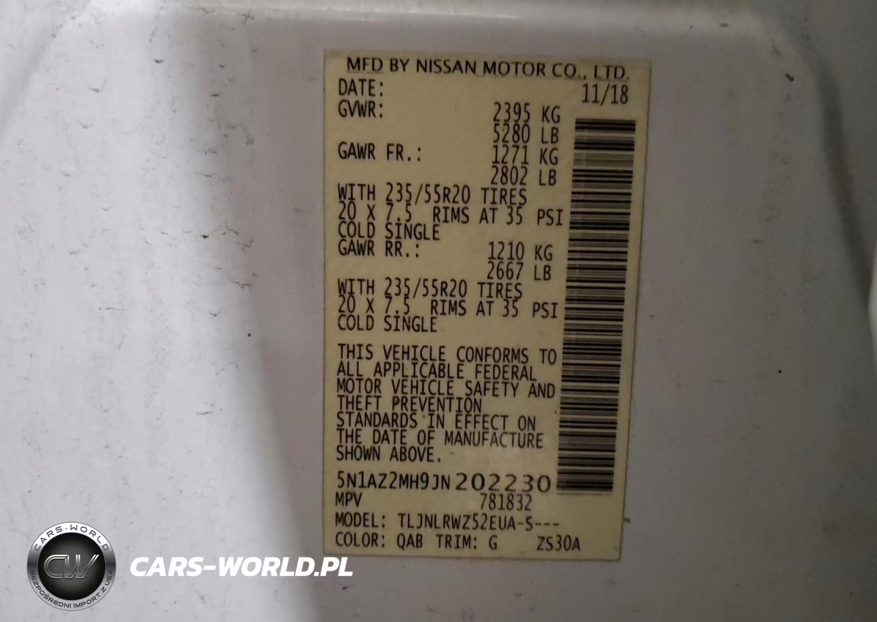 2018 Nissan Murano S-Sl VIN:5N1AZ2MH9JN202230 - 13