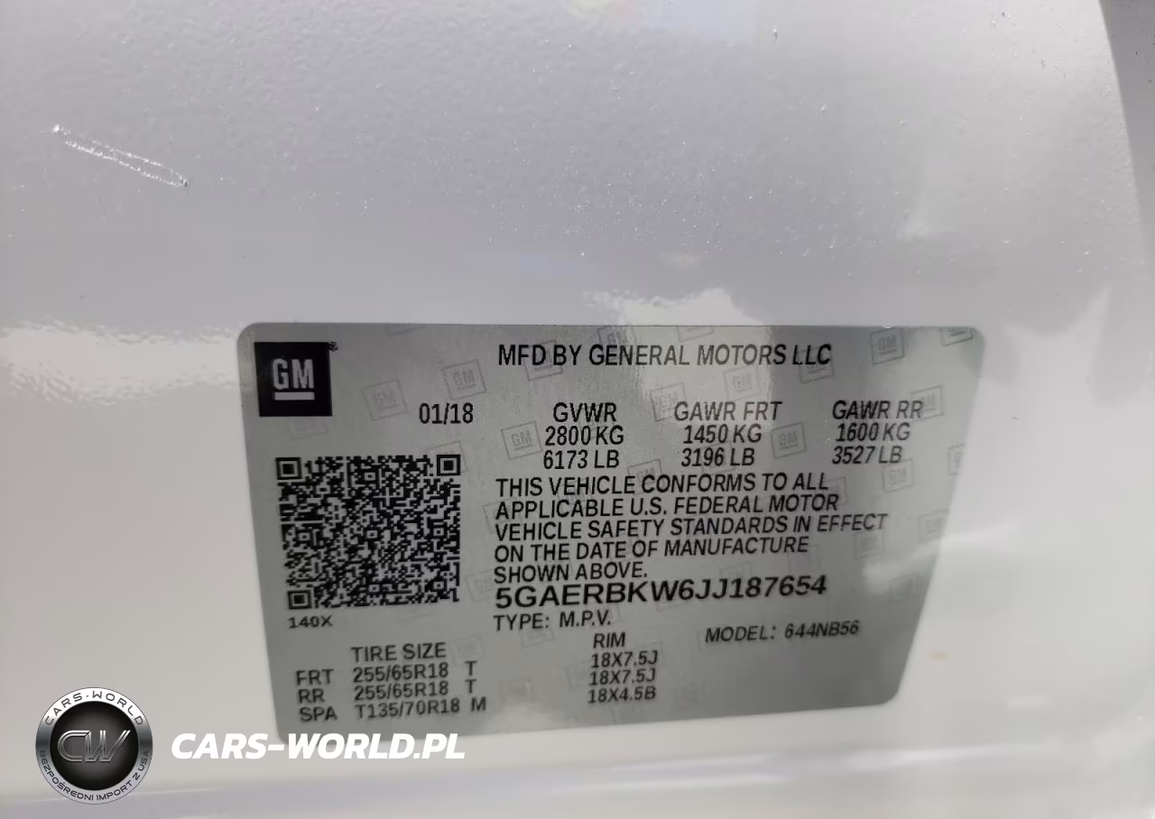 2018 Buick Enclave Essence VIN:5GAERBKW6JJ187654 - 10