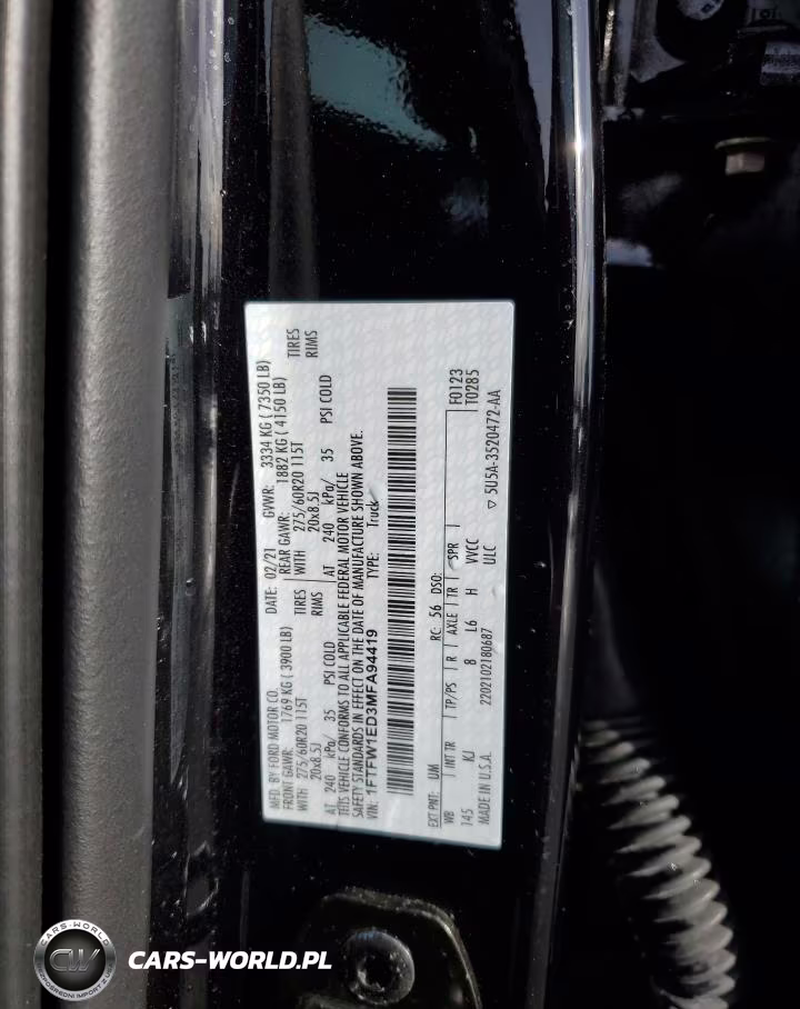 2021 Ford F150 Supercrew VIN:1FTFW1ED3MFA94419 - 12