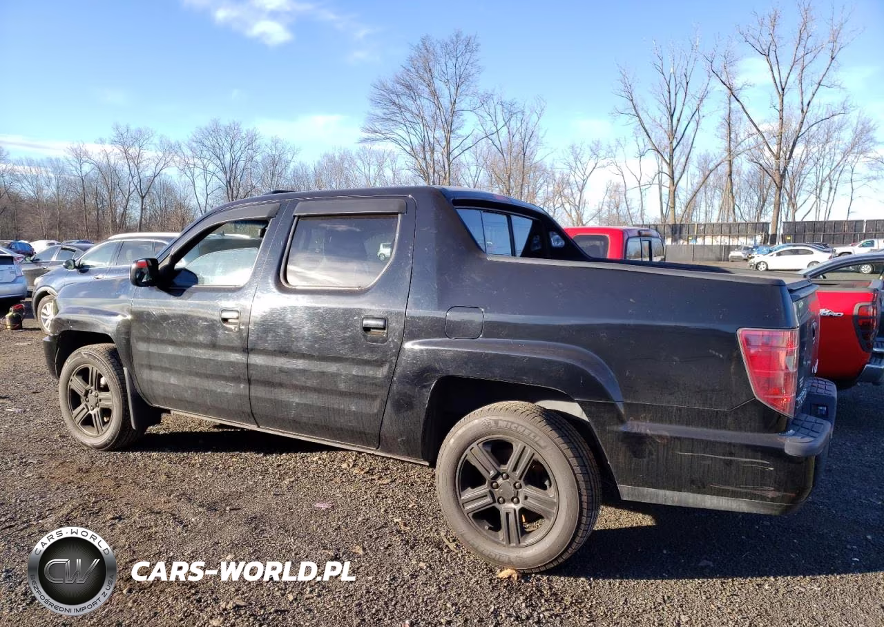 2011 Honda Ridgeline Rtl VIN:5FPYK1F53BB008370 - 2