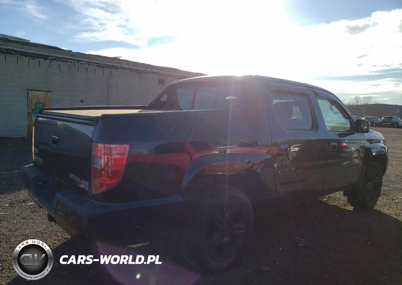2011 Honda Ridgeline Rtl VIN:5FPYK1F53BB008370 - 3