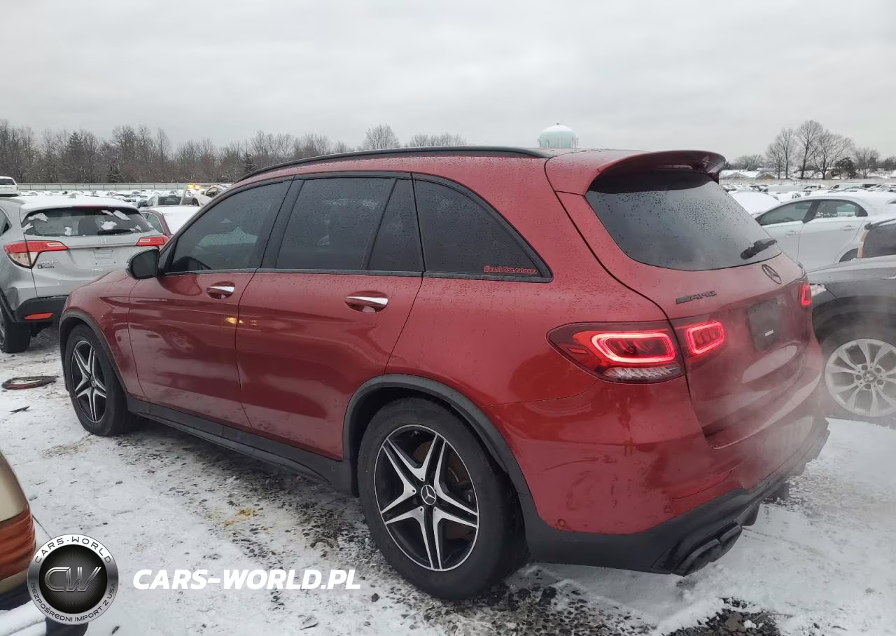 2020 Mercedes-Benz Glc 63 4Matic Amg VIN:W1N0G8JB7LF812576 - 2