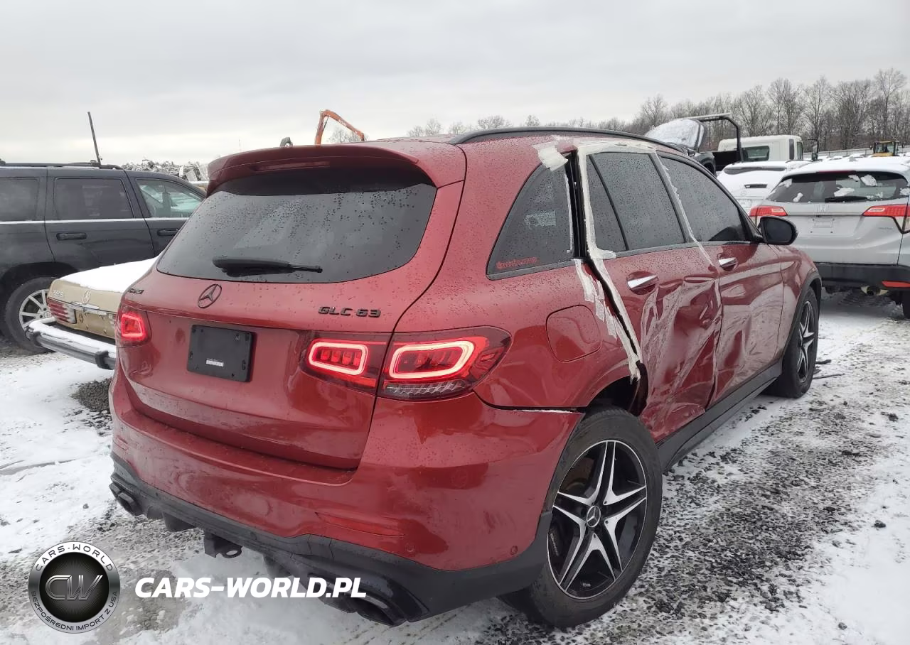 2020 Mercedes-Benz Glc 63 4Matic Amg VIN:W1N0G8JB7LF812576 - 3