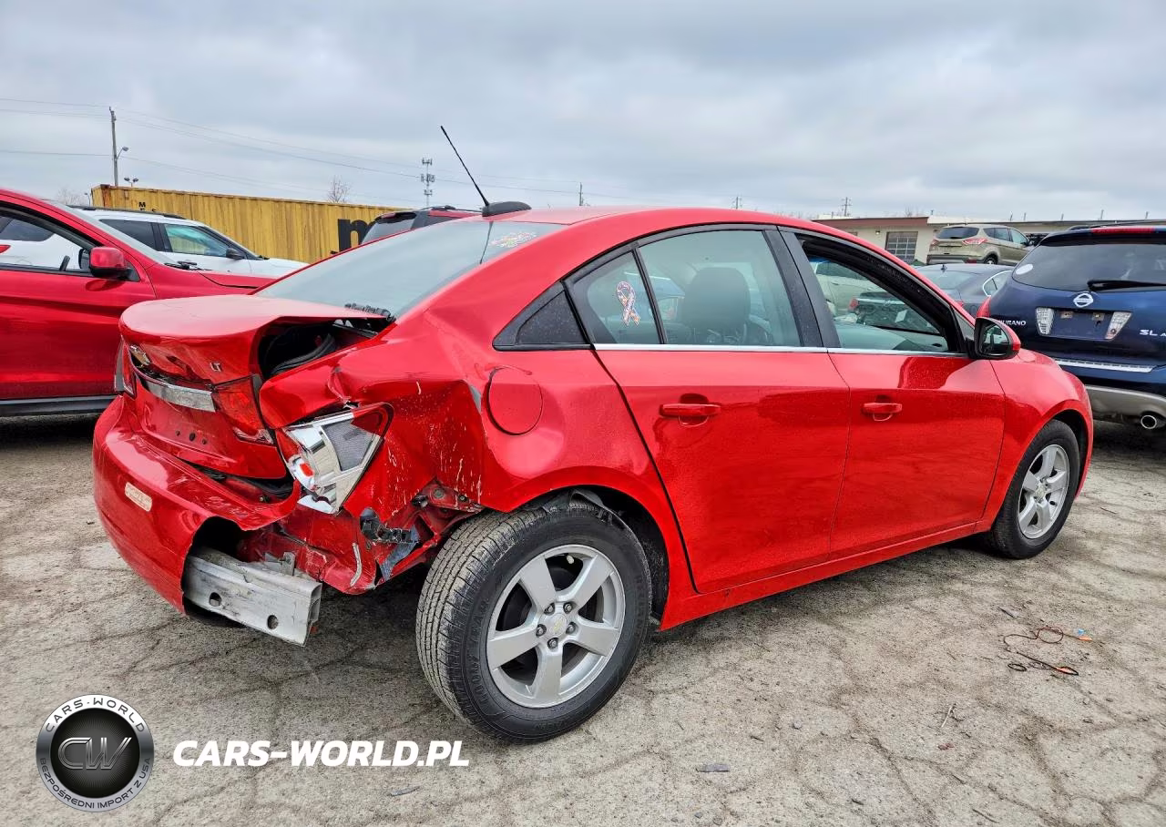 2015 Chevrolet Cruze Lt VIN:1G1PC5SB1F7285866 - 3