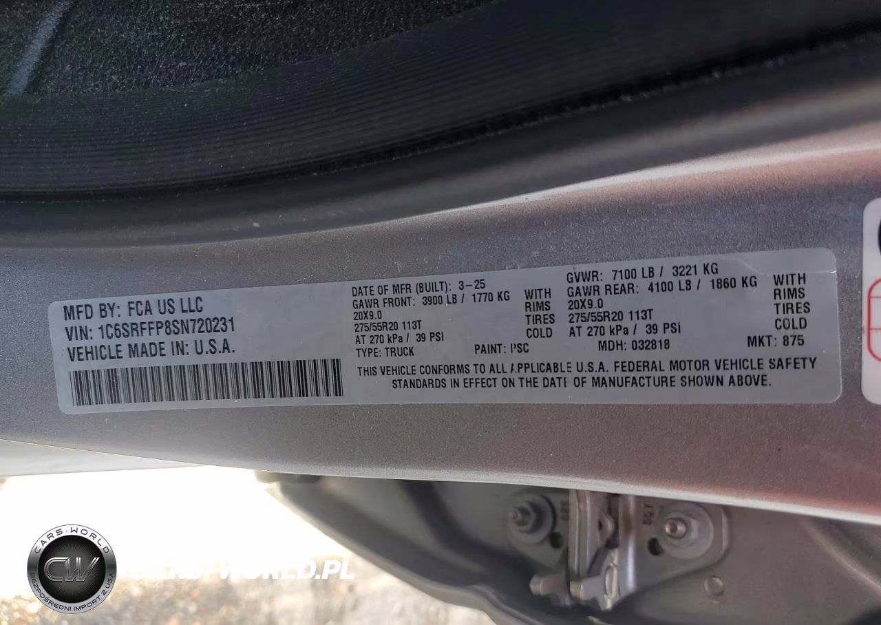 2025 Ram 1500 Big Horn-Lone Star VIN:1C6SRFFP8SN720231 - 12