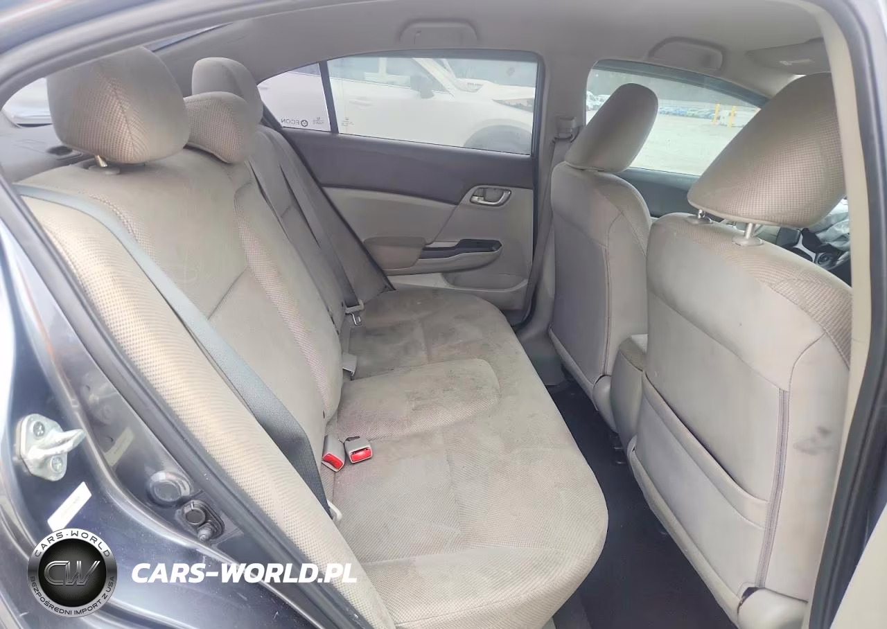 2012 Honda Civic Lx VIN:19XFB2F57CE003539 - 10