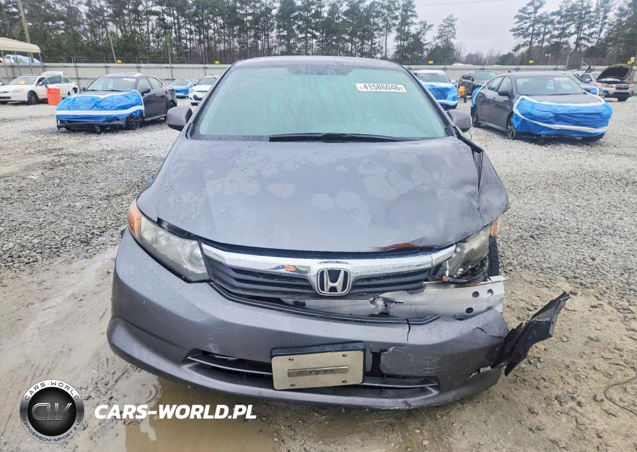 2012 Honda Civic Lx VIN:19XFB2F57CE003539 - 5