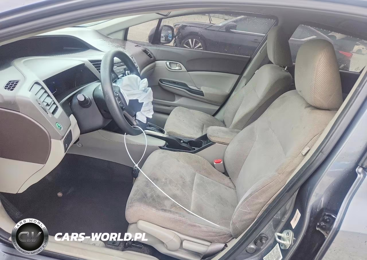 2012 Honda Civic Lx VIN:19XFB2F57CE003539 - 7