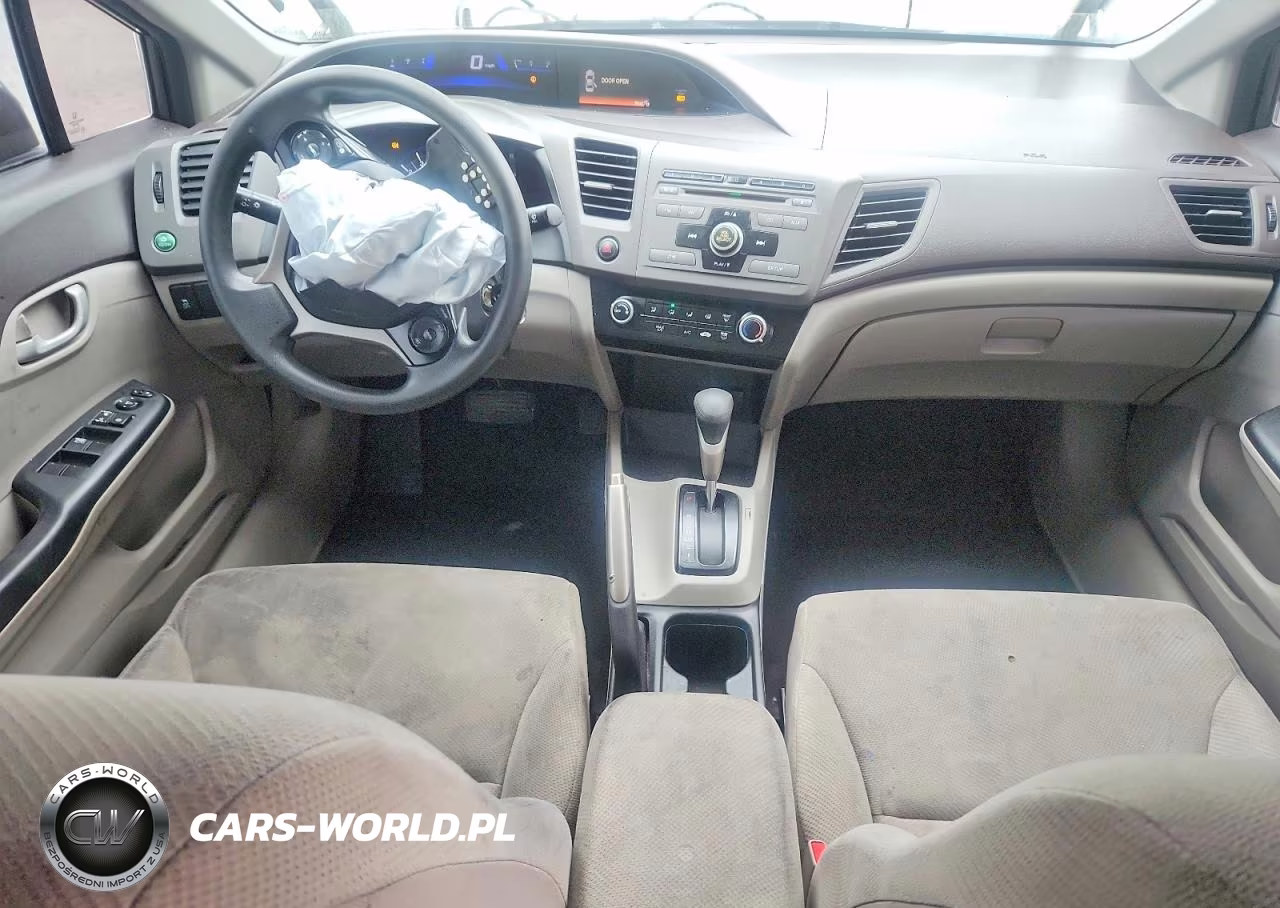 2012 Honda Civic Lx VIN:19XFB2F57CE003539 - 8