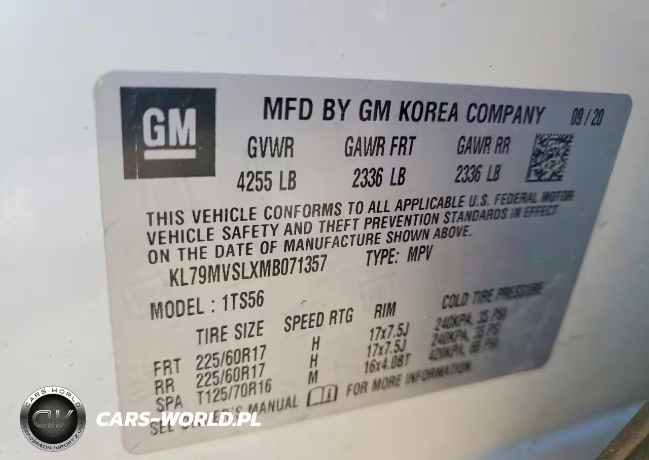 2021 Chevrolet Trailblazer Activ VIN:KL79MVSLXMB071357 - 13