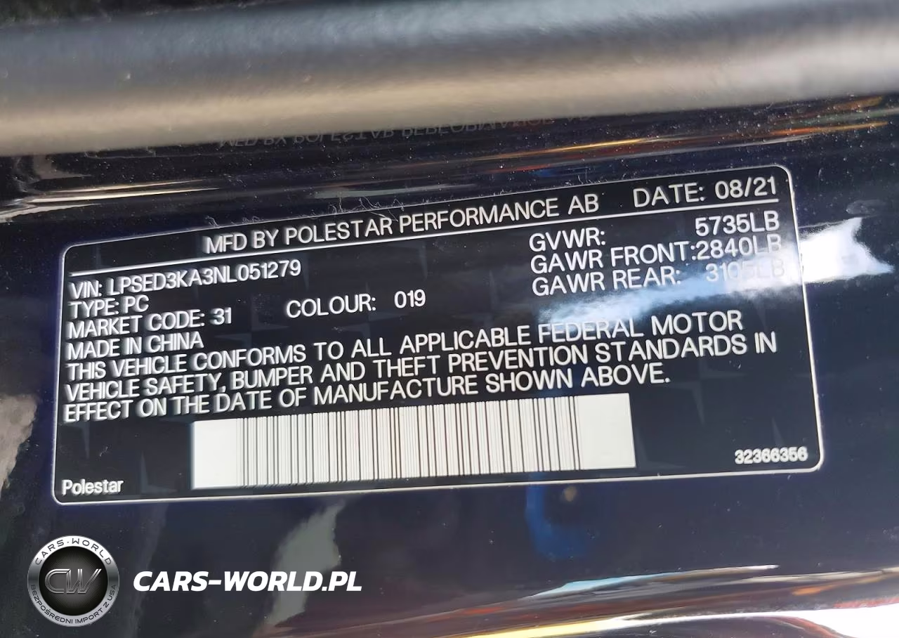 2022 Polestar 2 VIN:LPSED3KA3NL051279 - 12
