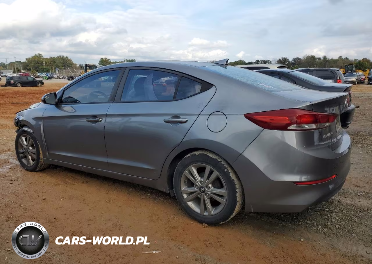 2017 Hyundai Elantra Se VIN:KMHD84LF2HU164366 - 2