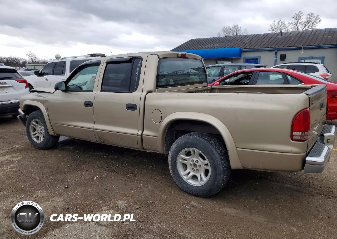 2003 Dodge Dakota Quad Slt VIN:1D7HL48NX3S141433 - 2