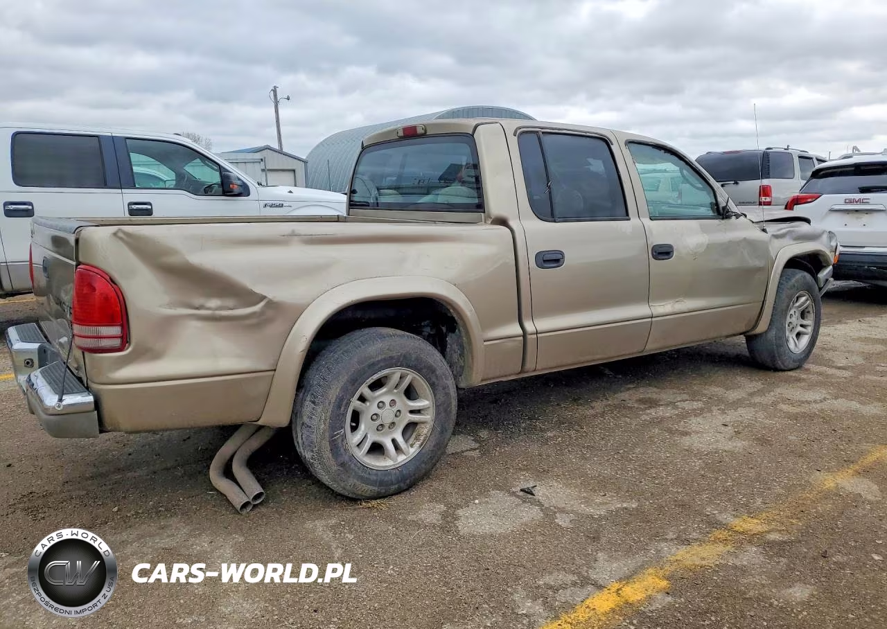 2003 Dodge Dakota Quad Slt VIN:1D7HL48NX3S141433 - 3