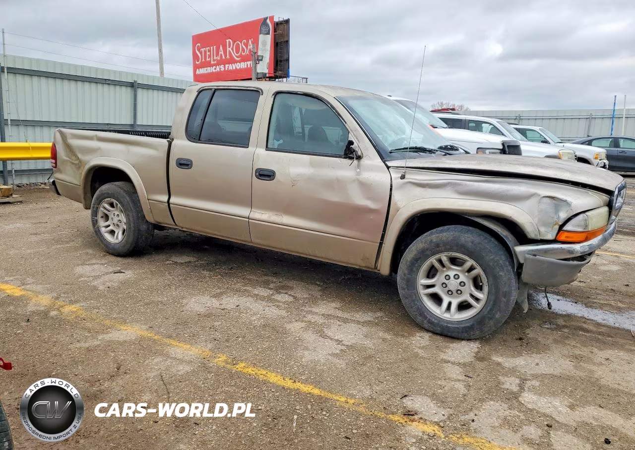 2003 Dodge Dakota Quad Slt VIN:1D7HL48NX3S141433 - 4
