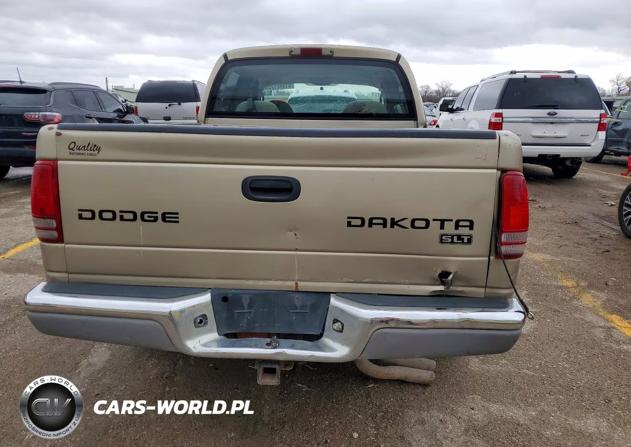 2003 Dodge Dakota Quad Slt VIN:1D7HL48NX3S141433 - 6