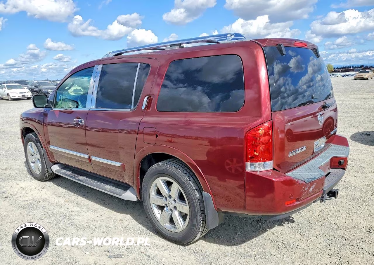 2011 Nissan Armada Platinum VIN:5N1AA0NF2BN617402 - 2