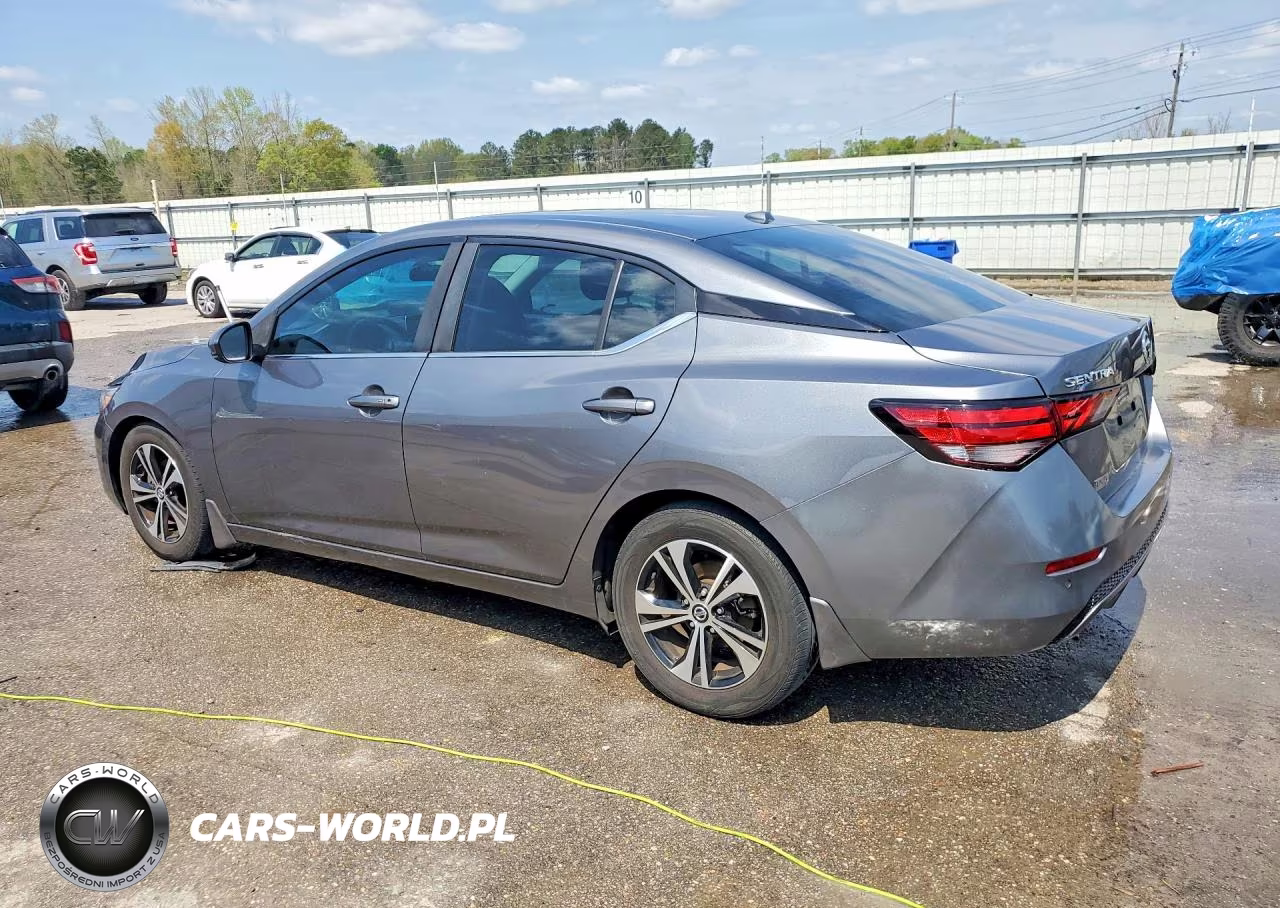 2020 Nissan Sentra Sv VIN:3N1AB8CV7LY232791 - 2