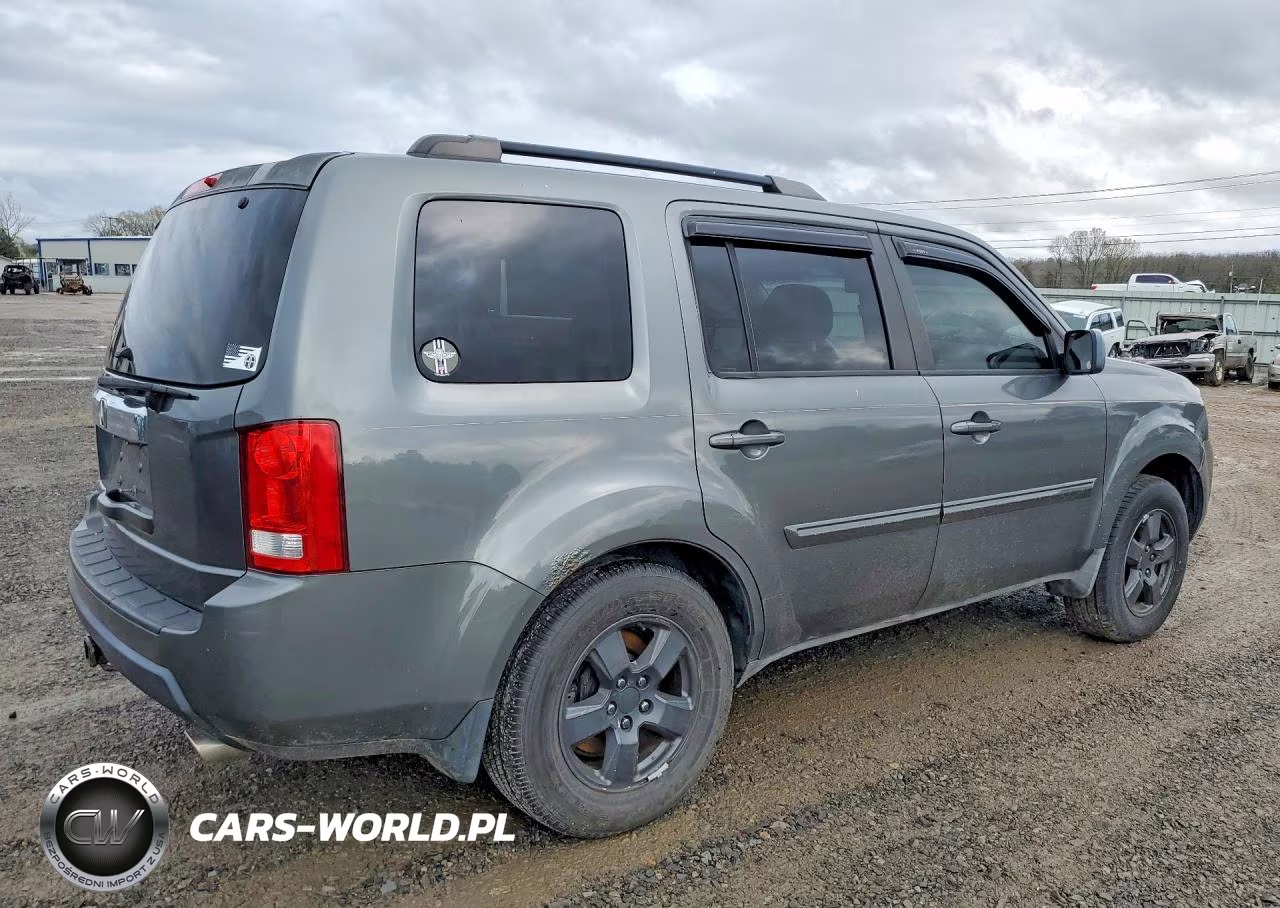 2009 Honda Pilot Exl VIN:5FNYF48629B006754 - 3