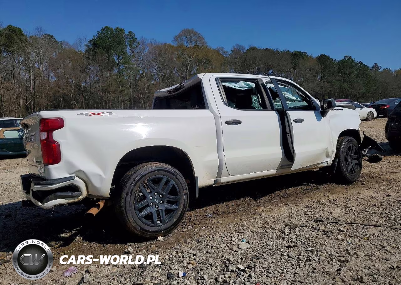 2023 Chevrolet Silverado K1500 Custom VIN:1GCPDBEK1PZ177817 - 3