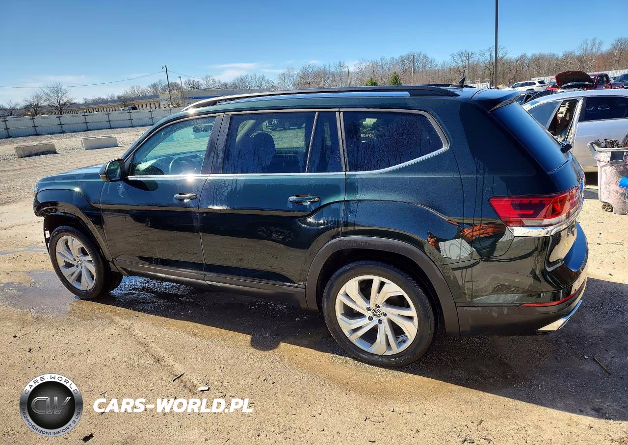 2021 Volkswagen Atlas Se VIN:1V2KR2CA2MC557624 - 2