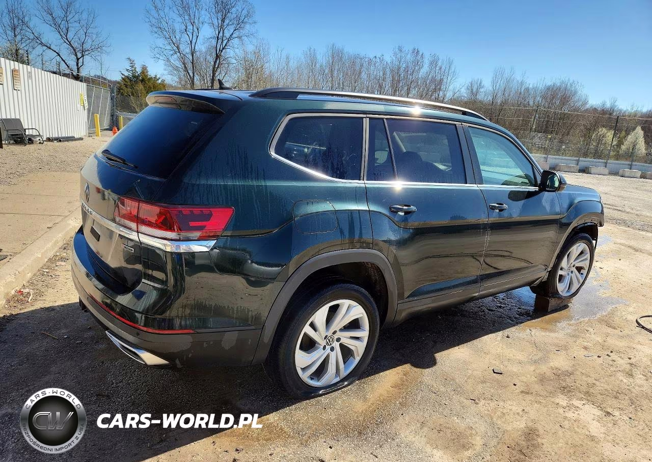 2021 Volkswagen Atlas Se VIN:1V2KR2CA2MC557624 - 3