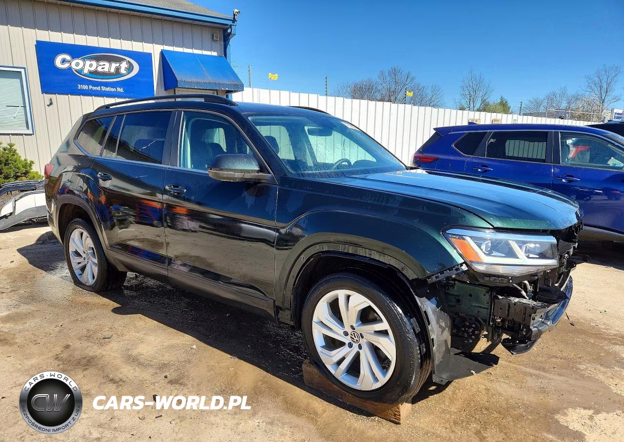 2021 Volkswagen Atlas Se VIN:1V2KR2CA2MC557624 - 4