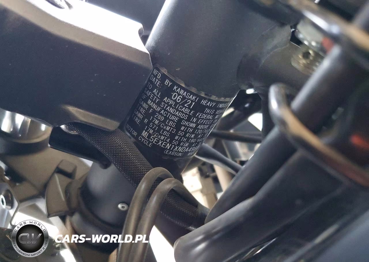 2022 Kawasaki Ex650 N VIN:ML5EXEN1XNDA49803 - 9