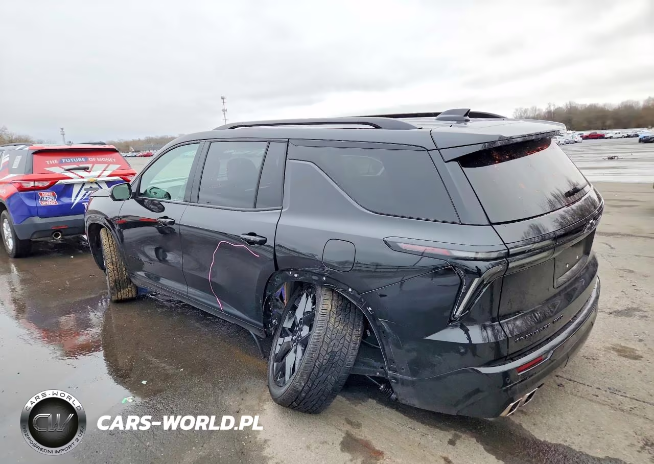 2025 Chevrolet Traverse Rs VIN:1GNEVLRS7SJ285801 - 2