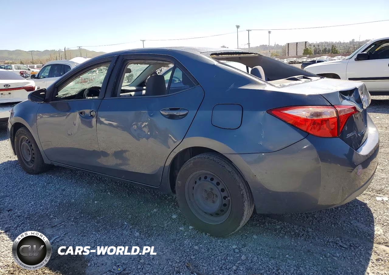 2017 Toyota Corolla L VIN:5YFBURHEXHP709800 - 2
