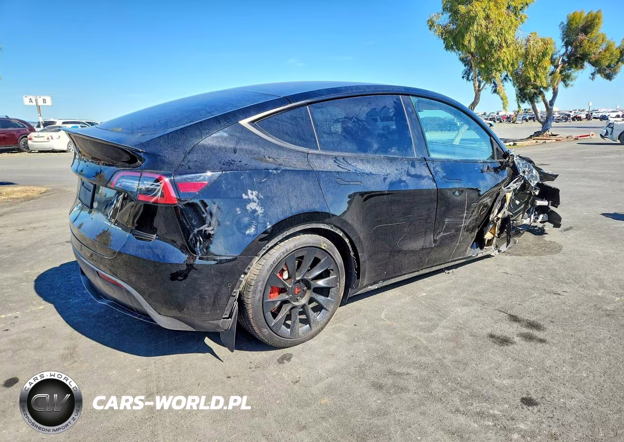 2022 Tesla Y VIN:7SAYGDEE8NF552559 - 3