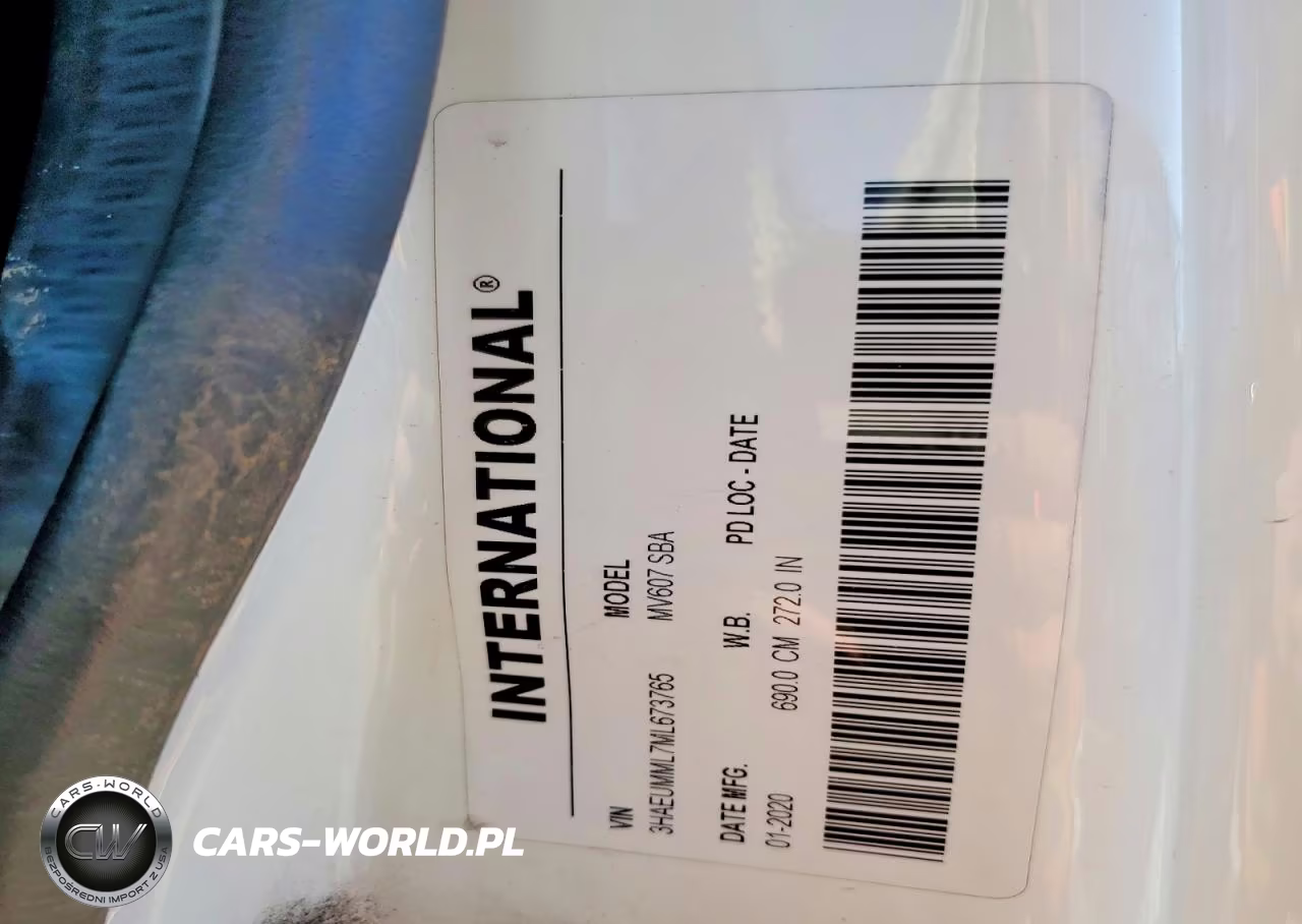 2021 International Mv607 Box Truck VIN:3HAEUMML7ML673765 - 10