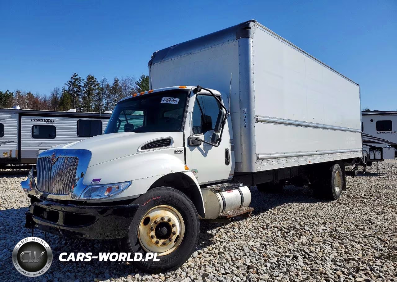 2021 International Mv607 Box Truck VIN:3HAEUMML7ML673765 - 2