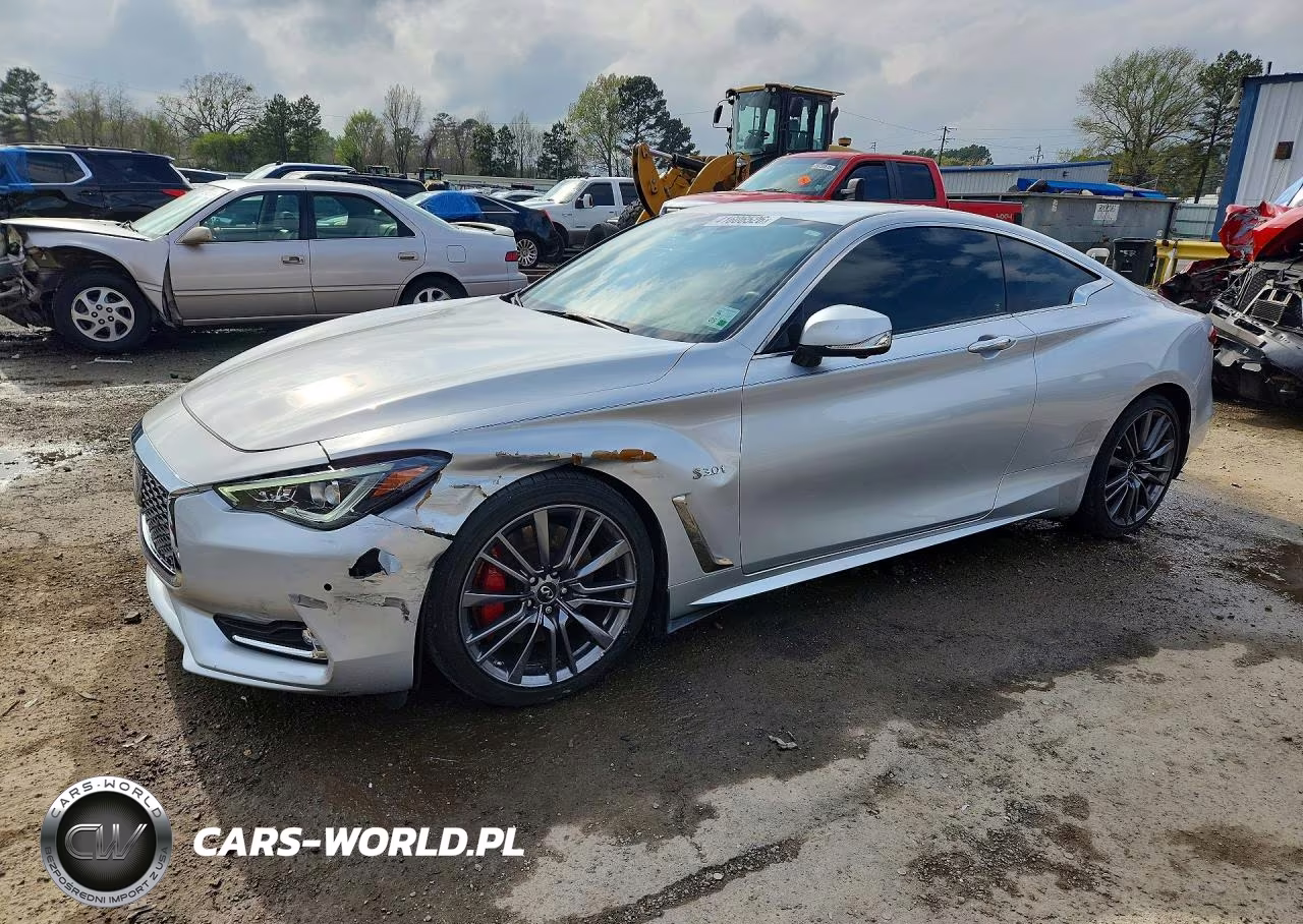 2017 Infiniti Q60 Red Sport 400