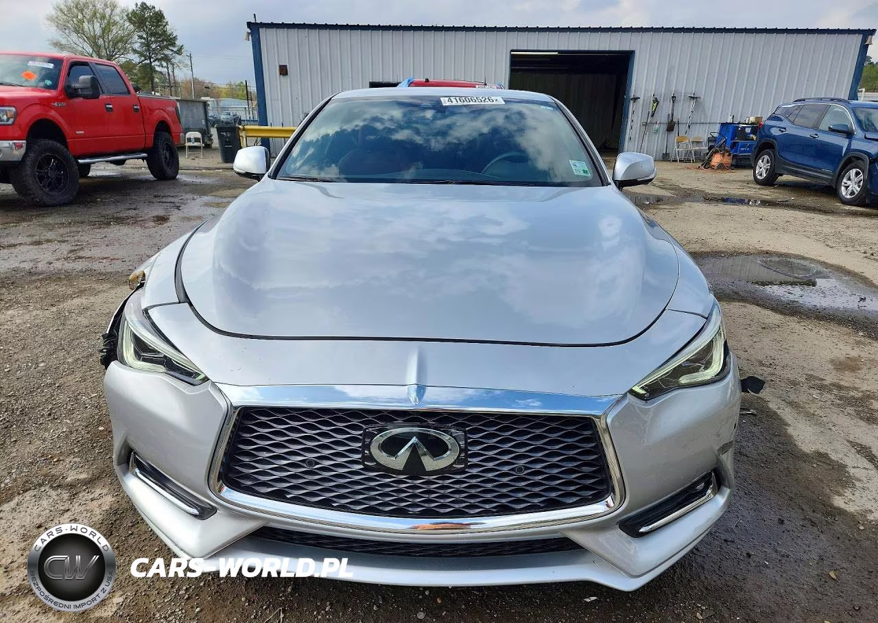 2017 Infiniti Q60 Red Sport 400 VIN:JN1FV7EK1HM610253 - 5
