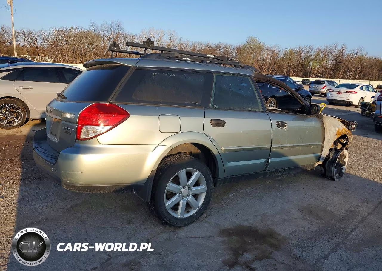 2009 Subaru Outback 2.5I VIN:4S4BP61C497347198 - 3