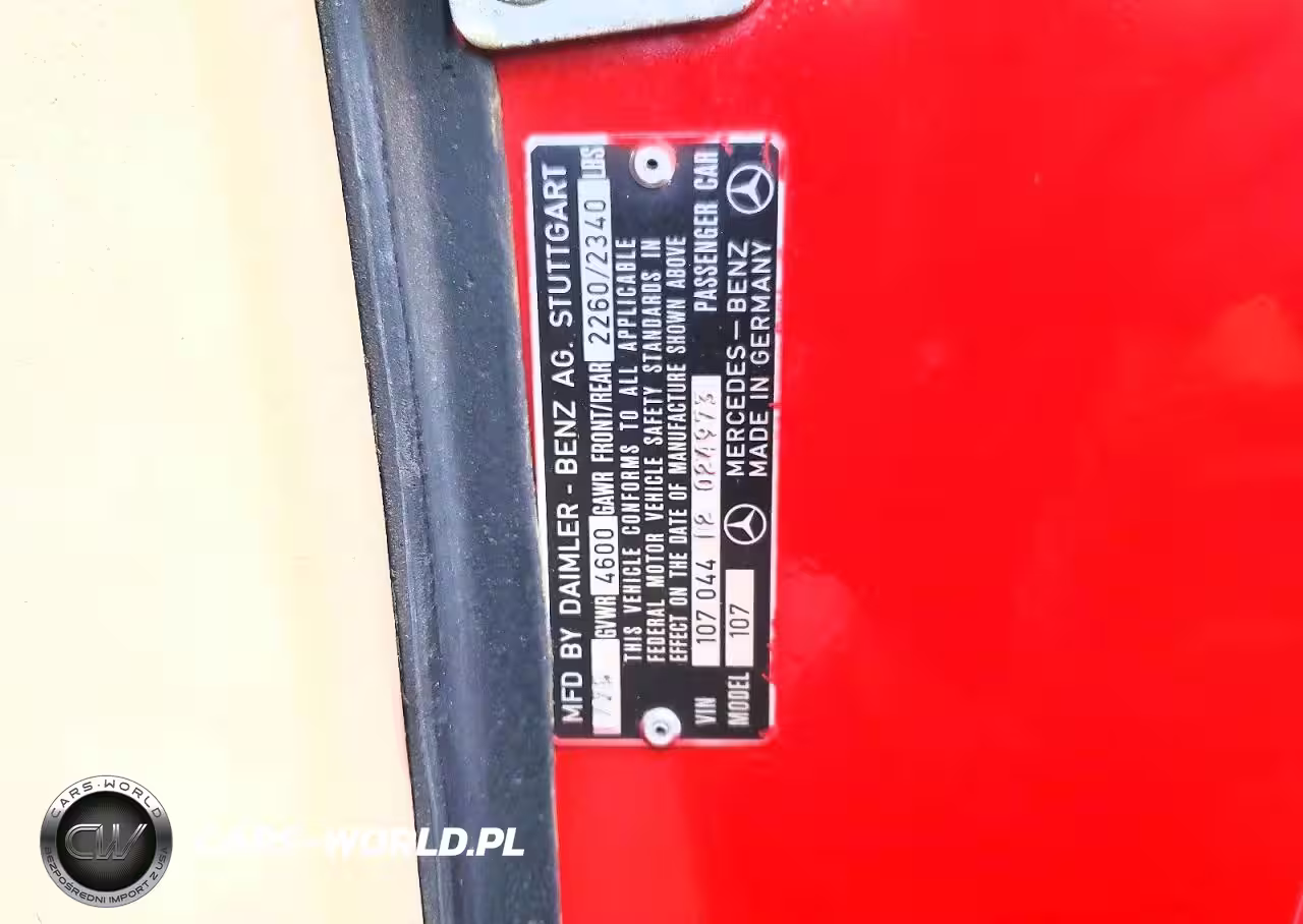 1975 Mercedes-B Coupe Cp VIN:10704412024973 - 13